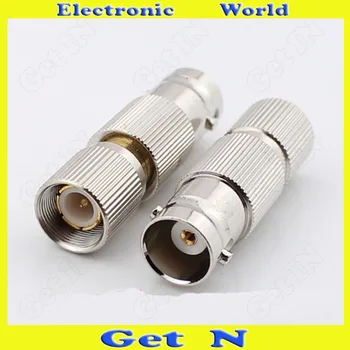 

5pcs-100pcs Full-Copper Adapter Connector Converting L9 Male to BNC Female L9/BNC-JK Adapter Q9-k to L9-j 2 Megabyte Connector
