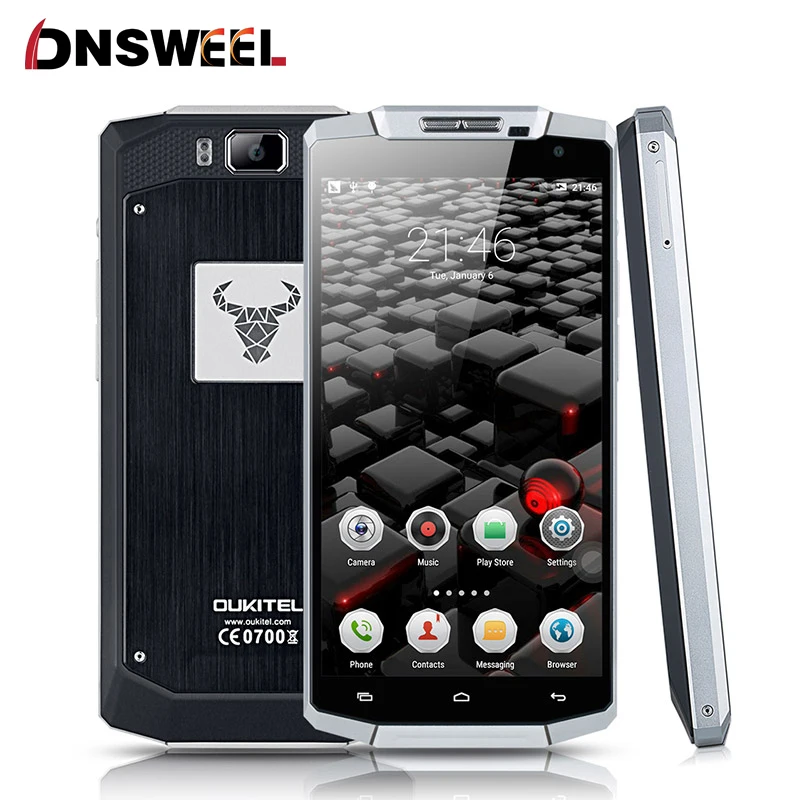 Original Oukitel K10000 4G FDD LTE Smartphone Android 5 1 Lollipop 5 5 inch 10000mAh Battery