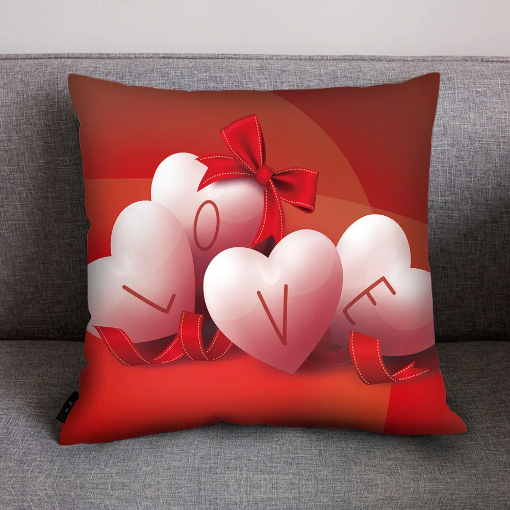Новое поступление романтическая декоративная наволочка с надписью Love Heart для