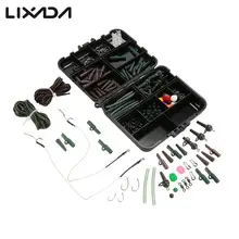 155 шт. коробка для рыболовных снастей, новинка, Карповые утяжелители, безопасные зажимы, крючки, Вертлюги для волос, набор рыболовных инструментов, Аксессуары для рыбалки