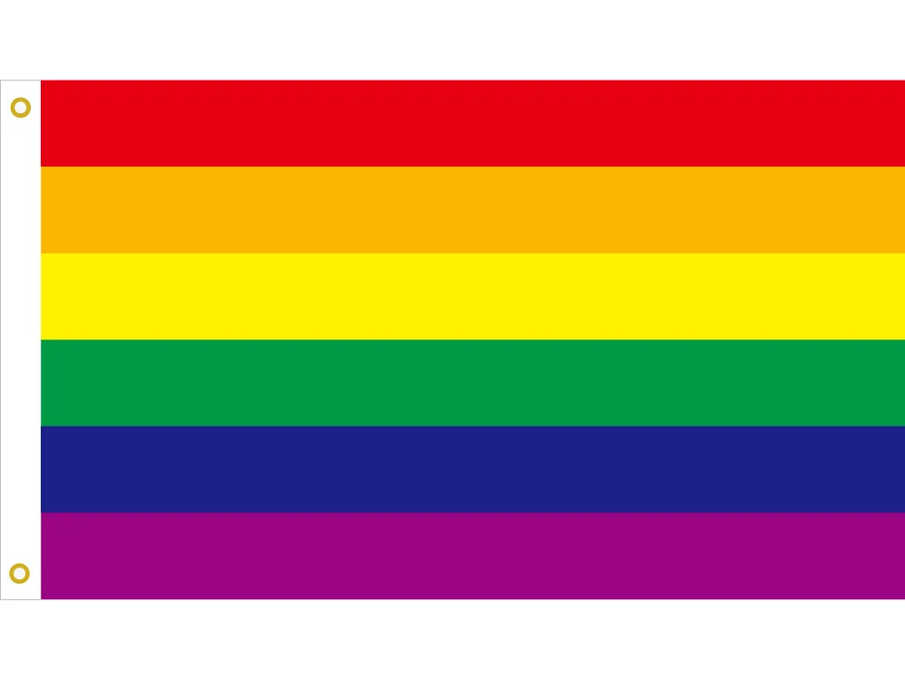 

LGBT flags and Banners 3*5ft 90*150cm Colorful Banner Pride Flags Home Decoration Lesbian Gay Parade Flags Rainbow Peace flag