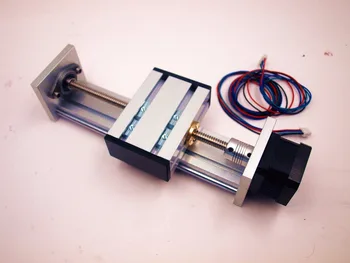 

Z axis Slide rail kit with NEMA17 stepper motor 100-300mm effective stroke TR8 lead screw for CNC Reprap 3D printer
