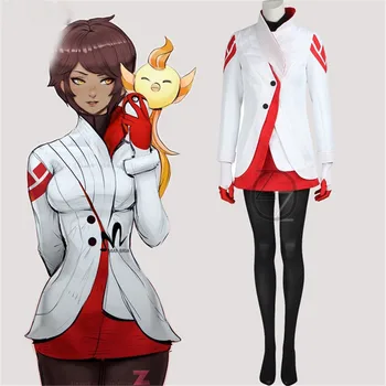 

Game Pokemon Cosplay Team Valor Leather Blanche CosplayCostume Carnival Christmas Costumes Adult Cosplay Pokemon Go Costume