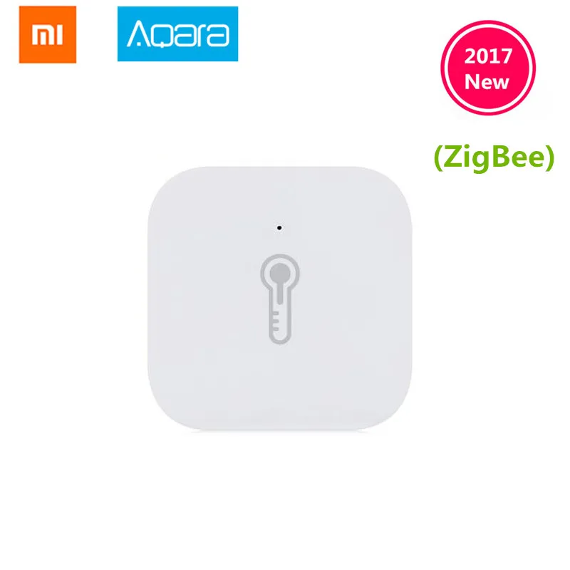 mi jia Aqara датчик температуры Hu mi dity умный датчик ZigBee Wifi беспроводной mi умный дом для mi Home приложение дистанционное управление - Цвет: White