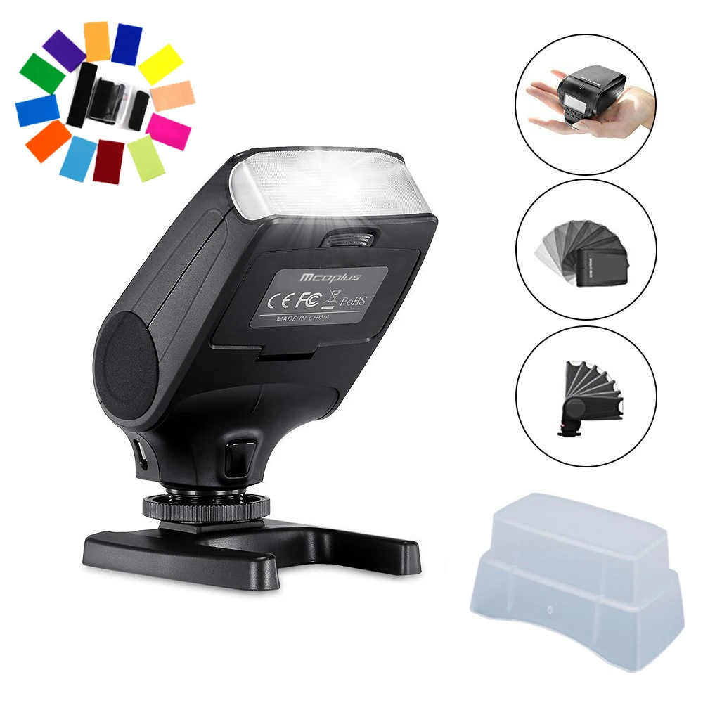 Фотовспышка Meike MK320N I TTL HSS Master для Nikon D7200 D7100 D5300 D5600 D5200 D3300 D3200 D3100 D750 D810 D5500|flash