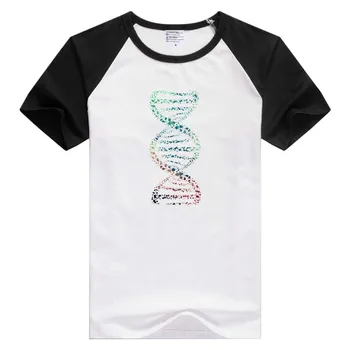 

Science Biology DNA short sleeve Men/Women T-shirt life lives basis colour Tshirt GA373
