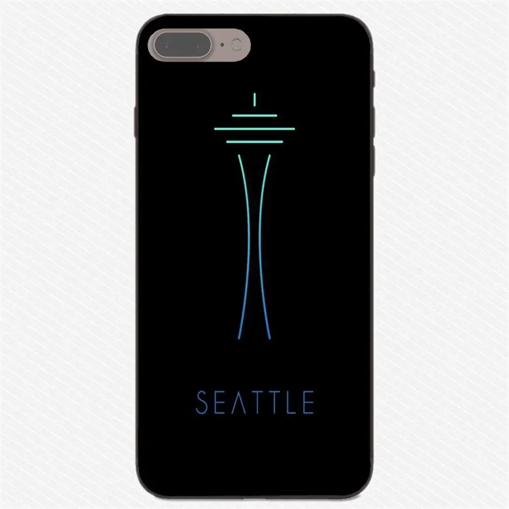 Вертикальный чехол для телефона Seattle Space Needle Xiaomi Redmi Note 2 3 4 4A 4X 5 5A 6 6A Plus Pro S2