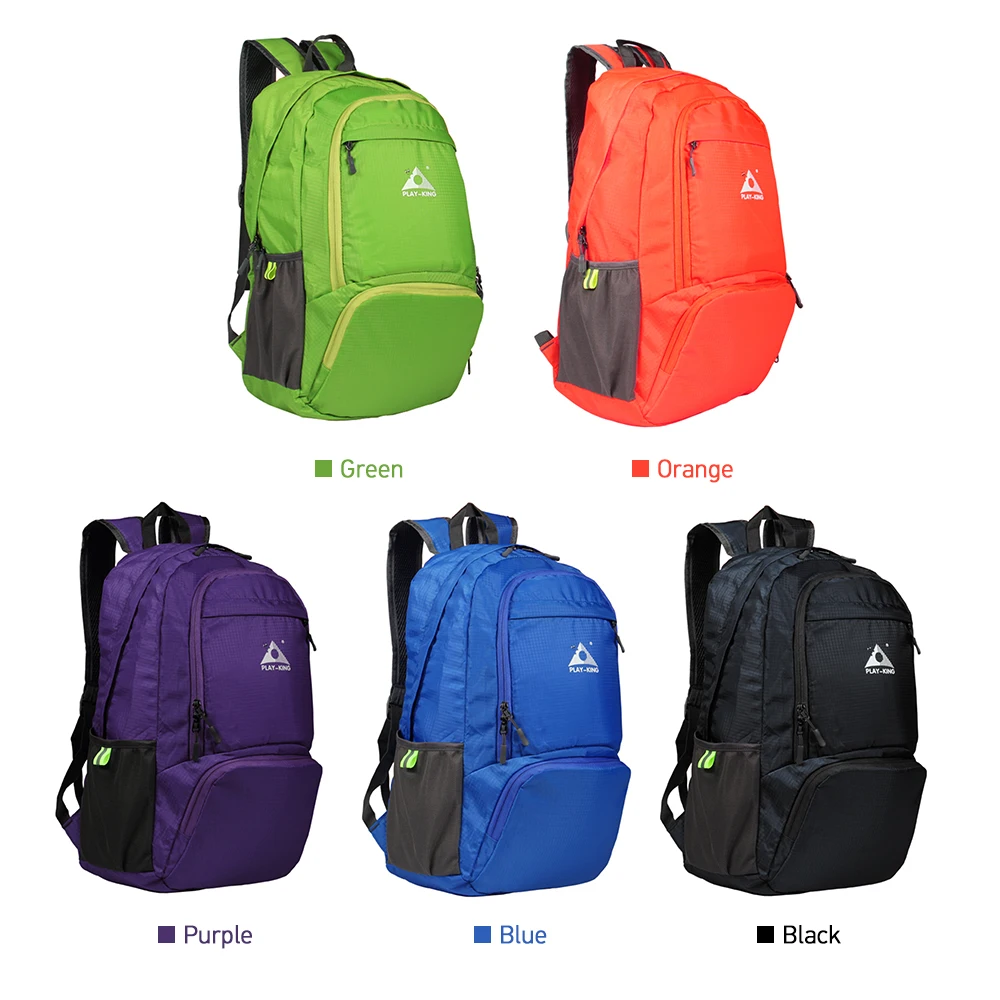 Водонепроницаемый нейлоновый складной рюкзак легкая складная сумка для женщин и