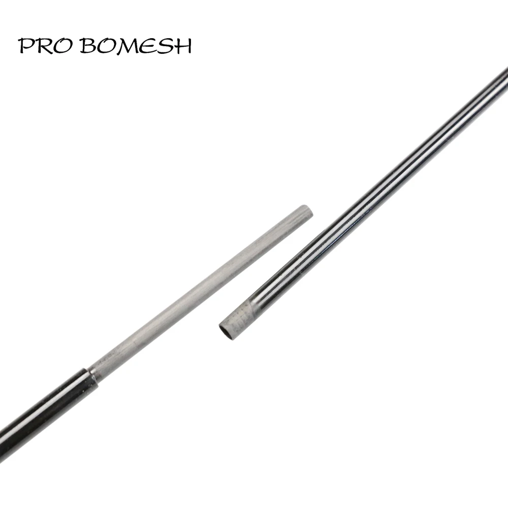 Pro Bomesh 1 комплект 92 м 2 секции 5 4lb 4 г UL быстрое действие карбоновое волокно форель