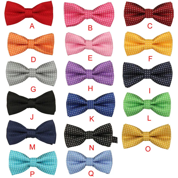 Chamsgend Hot Sell Children Boy Polka Dot Bow Ties Formal Dress Accessories Drop Shipping