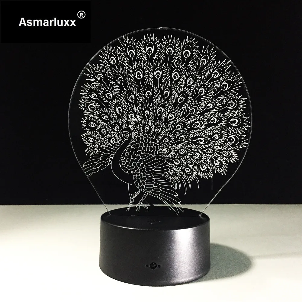 Asmarluxx 3d led lamp11203