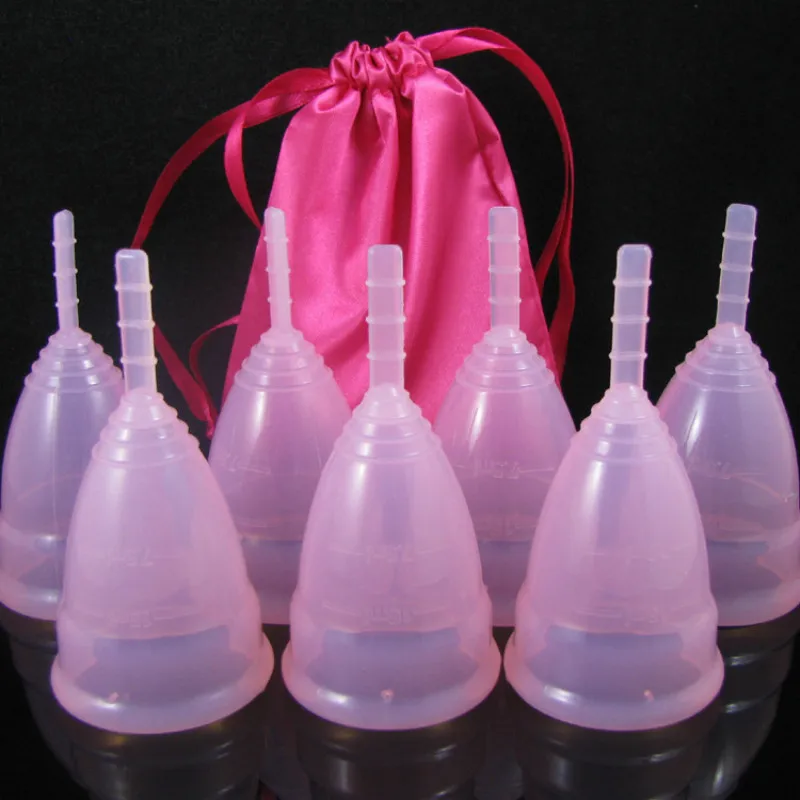 Feminine Hygiene Menstrual Cup Medical Silicone menstruation Health