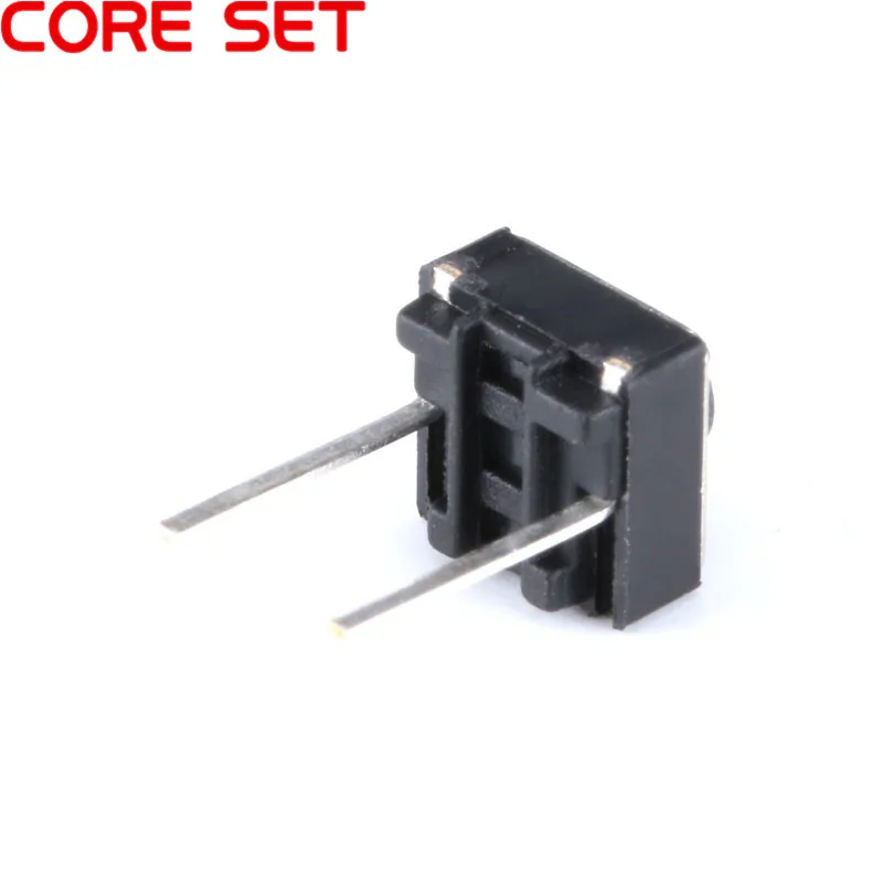 20Pcs Middle 2 pins 665 mm Switch Tactile Push Button Switches 6x6x5mm (4)