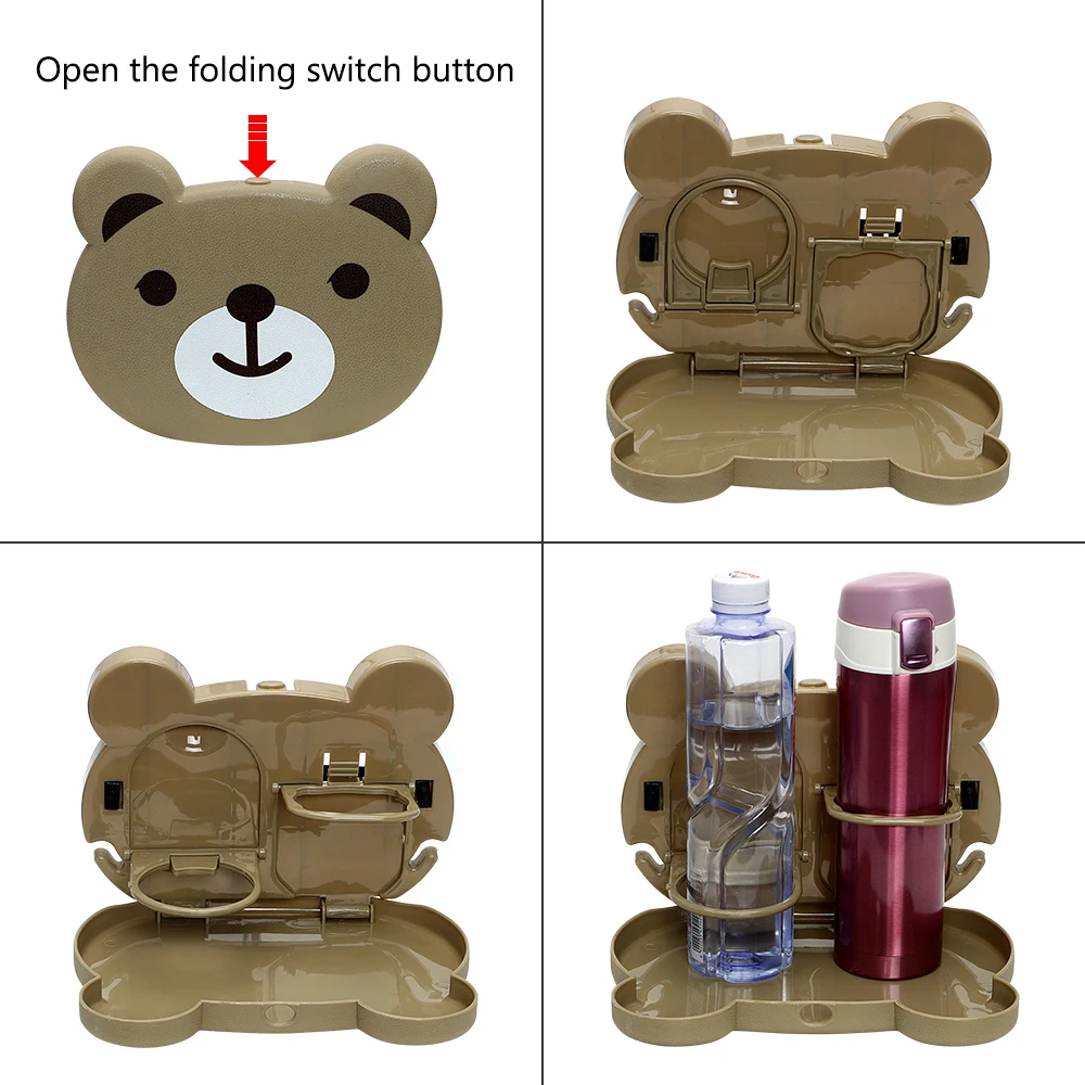 YOSOLO Tissue Cups Drink Food Holder Car-styling Car Seat Back Storage Box Hanging Foldable Shelf Auto Organizer Stowing Tidying