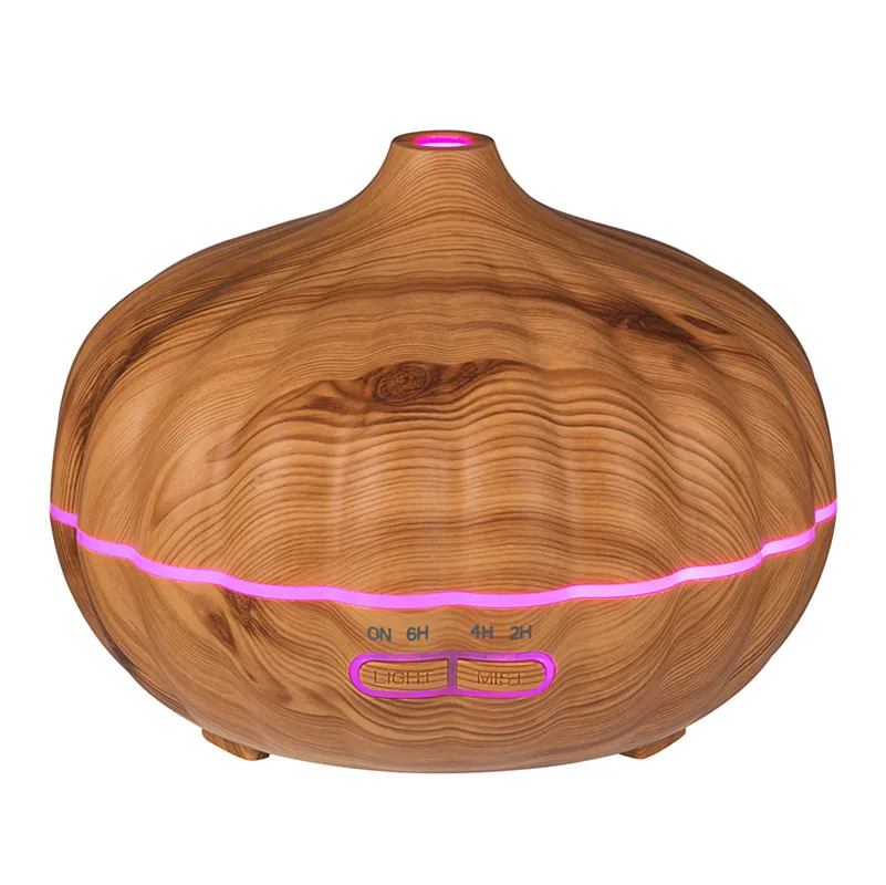 Free Shipping 500ml Ultrasonic Essential Oil Diffuser Evaporative Aromatheraphy Humididifier Large Capacity Mist Fogger With Led In Humidifiers From Home