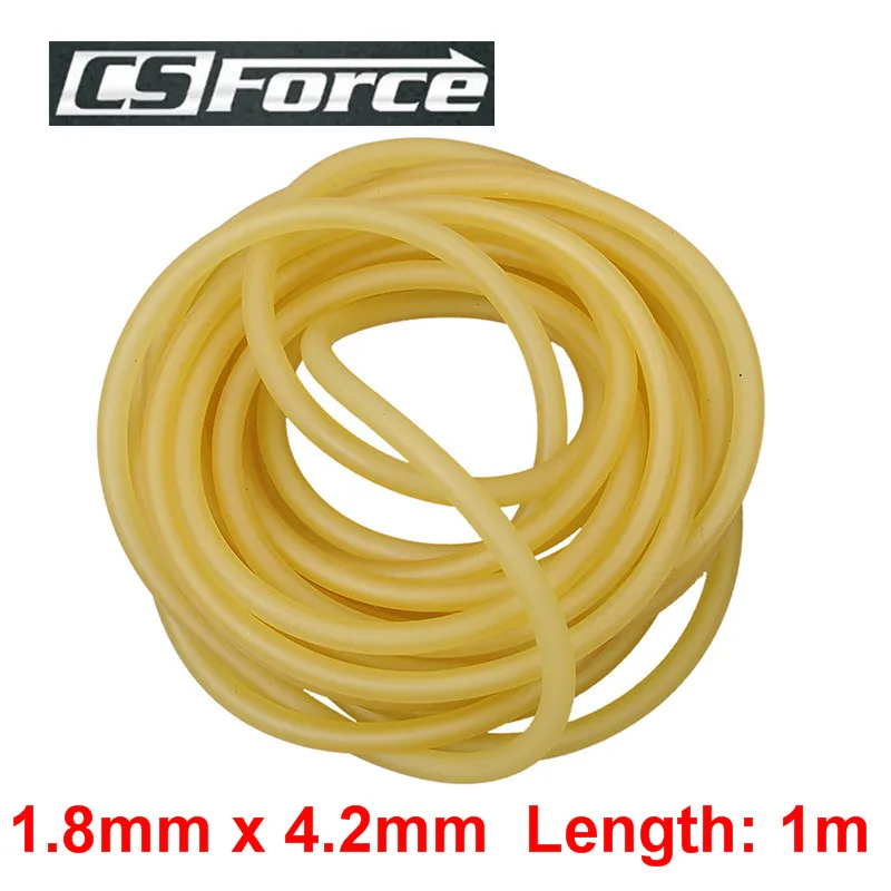 CS Force 1.8mm x 4.2mm Latex Slingshots Rubber Tube 1m Band for Slingshot Hunting Survival Tools Tourniquet Band 1842