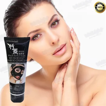 

2017 new Black mask for face 100% Imported Raw Materials of Korean cosmetics Skin Care masque points noirs Face Black Mask 120ml