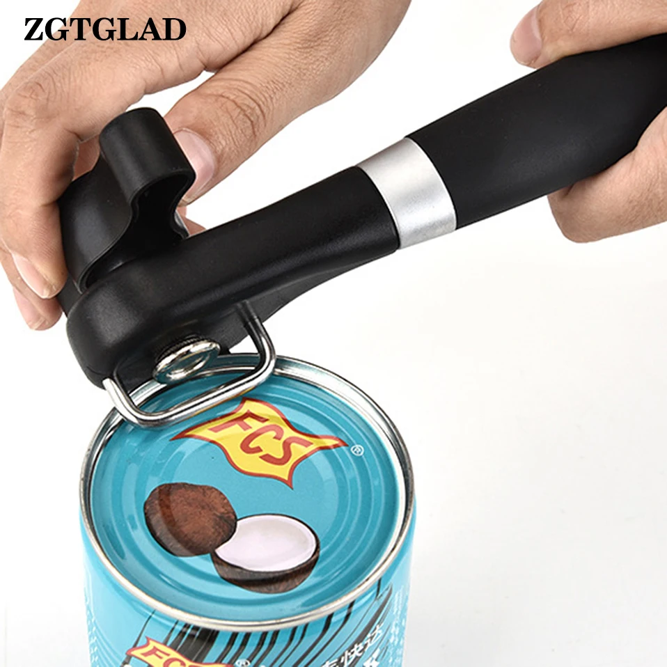 ZGTGLAD Stainless Steel Smooth Edge Can Opener Manual Sharp Edges and