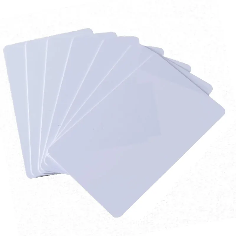 50 шт./лот RFID Card 13 56 MF S50 микрозазор IC метка смарт карты 0 8 мм для Система контроля