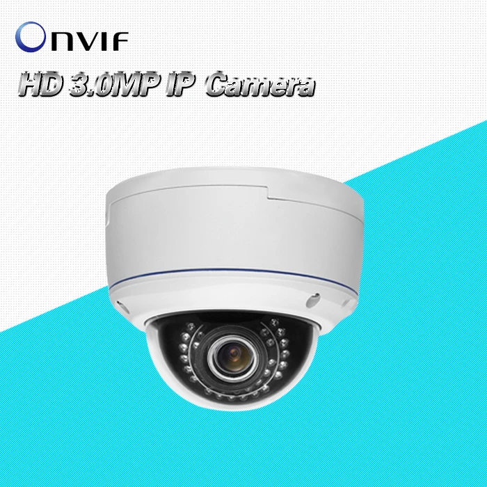 3.0mp 1080 P Full HD Onvif Открытый Водонепроницаемый Купол безопасности CCTV ИК сети аудио