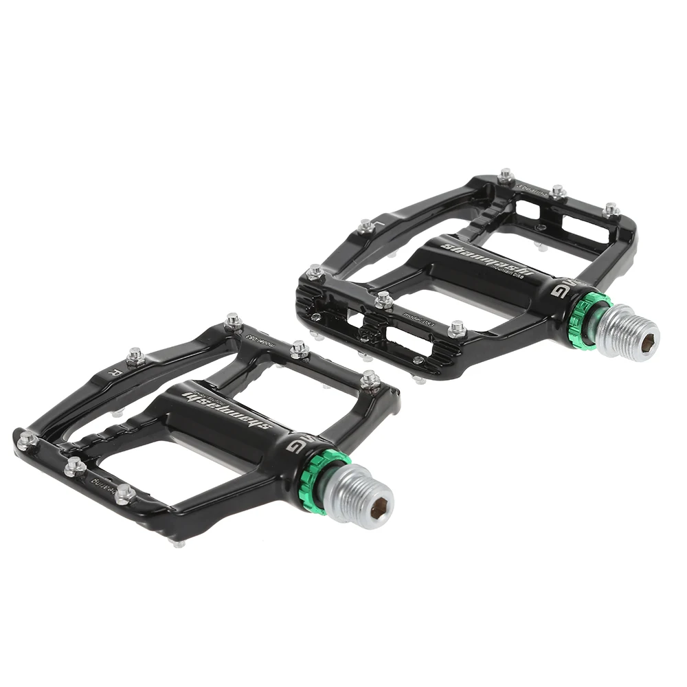 Kaufen Shanmashi Fahrrad Pedale Straße Mountainbike Pedale Ultraleicht MTB Fahrrad Magnesium CNC Legierung Bike Pedale Radfahren Fuß Rest