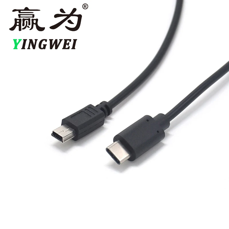 2 м USB3.1 Тип usb-C для Mini-USB 5Pin T Порты и разъёмы Кабель передачи данных, зарядный кабель Разъем для Mini USB кабель Питание SLR Камера