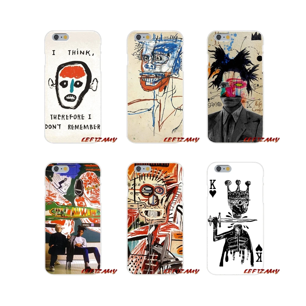 Для iPhone X XR XS MAX 4 4S 5 5S 5C SE 6 6S 7 8 Plus Jean Michel Basquiat аксессуары чехлы для телефонов |