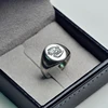 Kingsman-bague chevalière personnalisée pour hommes et femmes, Cosplay S925, couleur argent, laiton or, gravure gratuite, Cool ► Photo 2/6