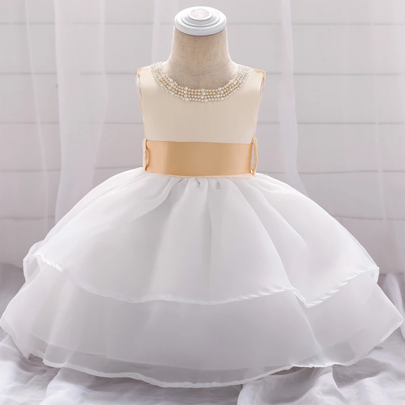Летняя одежда vestido infantil, платье на крестины для маленьких девочек, кружевные платья принцессы на день рождения, вечерние и свадебные платья