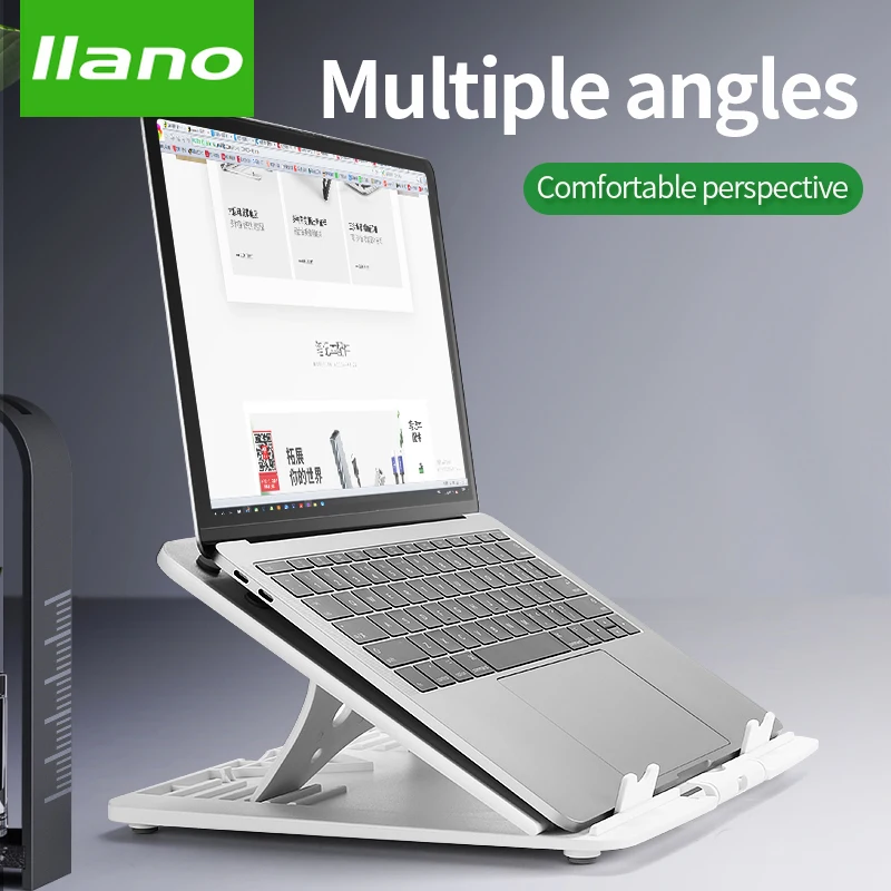 llano notebook stand for Apple MacBook Pro foldable adjustable office for Suporte para notebook Laptop stand Portable bracket