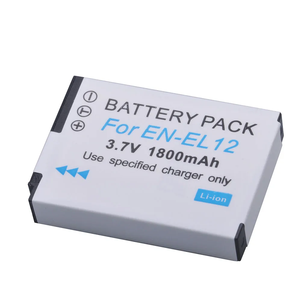 Батарея для литий ионной камеры Tectra 3 шт. EN EL12 ENEL12 Nikon Coolpix S9700 S9500 S9400 S9300 S9100 S8200 S8100