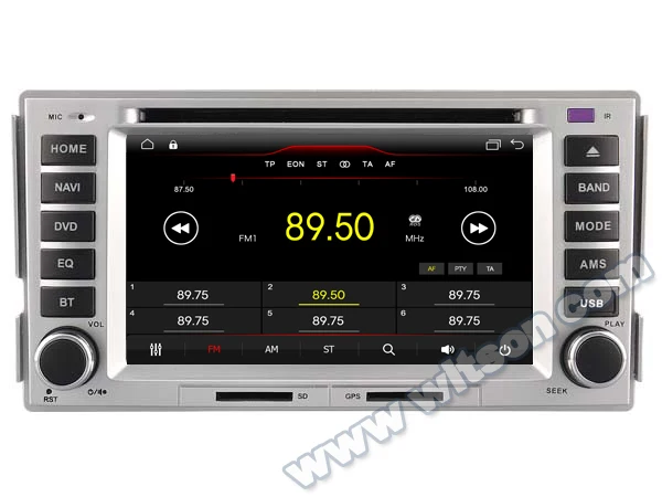 WITSON Android 10 автомобильный dvd плеер для HYUNDAI SANTA FE 2007 2011/ELANTRA 2000 2006 автомобильная