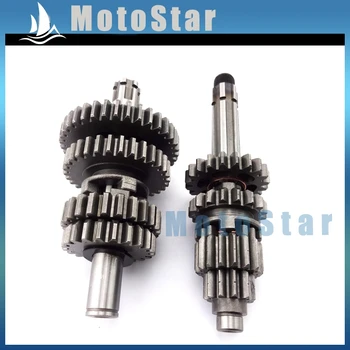 

Transmission Gear Box Main Counter Shaft For Chinese YX140 YX150 YX160 YX 140cc 150cc 160cc Engine Pit Dirt Bike Motocross