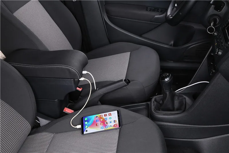 Для Toyota aygo bj подлокотник коробка зарядка через usb увеличивает двухслойный центральный магазин содержание держатель стакана, пепельница аксессуары