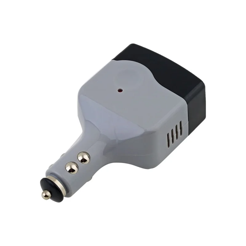 USB автомобильный мобильный преобразователь инвертор адаптер DC 12 V/24 V к AC 220V зарядное устройство питания Горячий