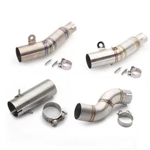 R6 глушитель середине ссылку Средний подключения трубы для Yamaha YZF-R6 2006 07 08 09 2010 2011 2012 год