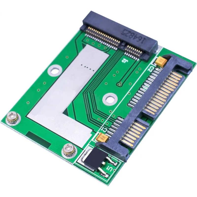 

PCI-E MSATA SSD to 2.5'' SATA 6.0 GPS Converter Adapter Card Module Board for Computer Cables Connectors