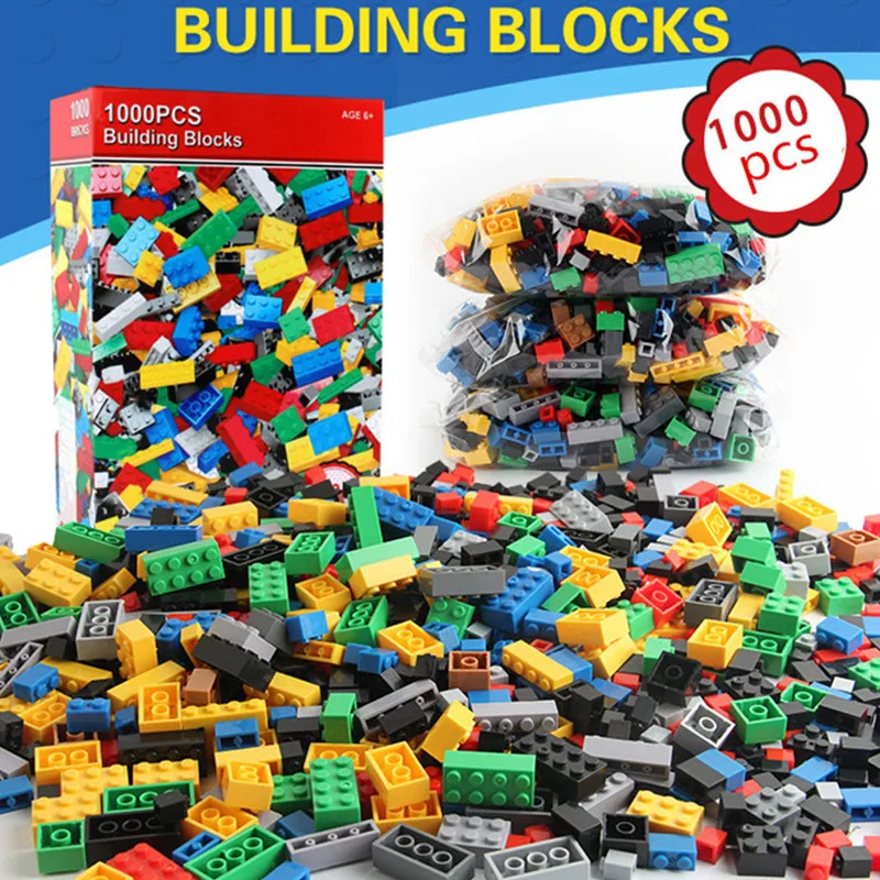 1000pcs building blocks legoing