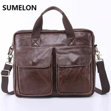 Мужские сумки из натуральной кожи, брендовые Дизайнерские мужские сумки на плечо, женская сумка-мессенджер, портфель для ноутбука, деловые сумки