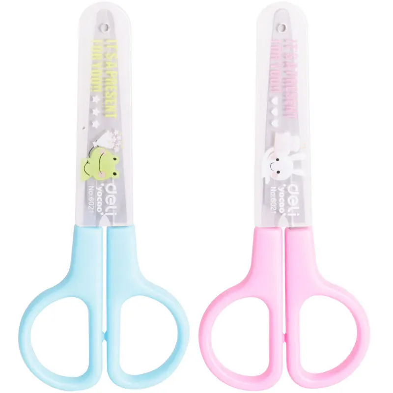 2017 Multifunction stainless steel scissors Korean children manual