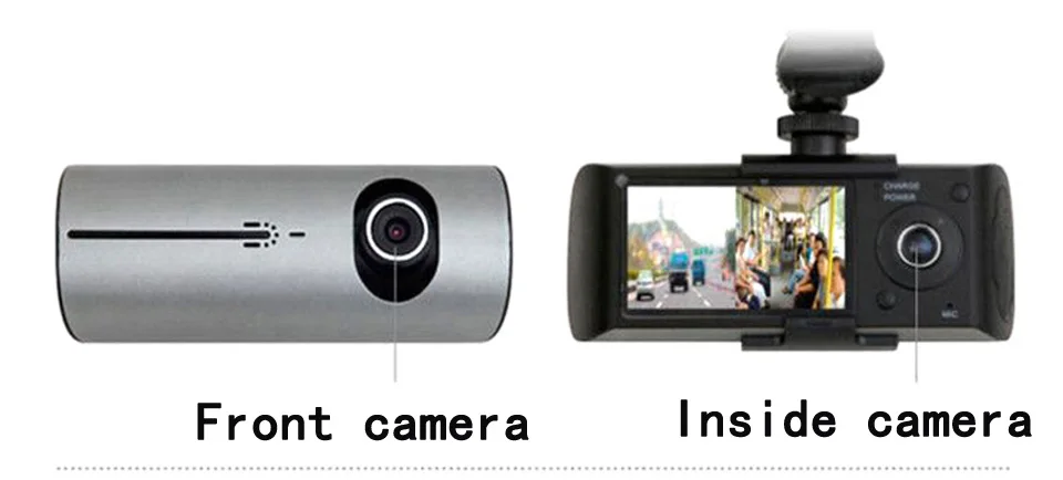 Gps Автомобильный видеорегистратор камера рекордер HD фронтальная+ внутренняя 1080P двойной объектив видео регистраторы Автомобильная камера Автомобильный видеорегистратор g-сенсор видеорегистратор