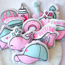 Ins girl heart Милая креативная домашняя Подушка диванная подушка детская комната украшение окна отсека реквизит для съемки