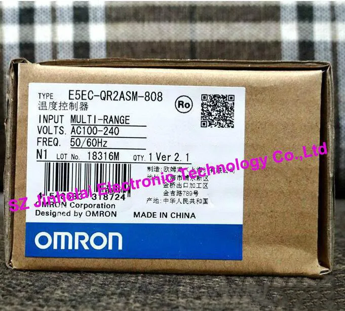 

100%Authentic original E5EC-QR2ASM-808, E5EC-RR2ASM-808 OMRON Temperature controller AC100-240V