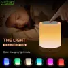 BedsideTouch-Lámpara LED de mesa cambiante, Multicolor, lámpara de noche de ambiente inteligente, recargable vía USB, lámpara de noche regulable, regalos ► Foto 1/6
