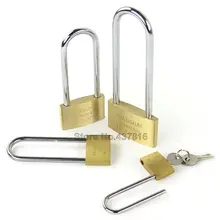 Alta Calidad Larga Viga de Bloqueo de Latón Candado antirrobo Maletas de Equipaje de Bloqueo de Puerta Del Cajón Del Gabinete 30mm/40mm/50mm/60mm
