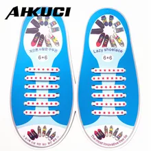 AHKUCI силиконовые шнурки без галстука для гоночных шашек дизайн сердца и звезды шнурки клетчатые беговые кроссовки струны