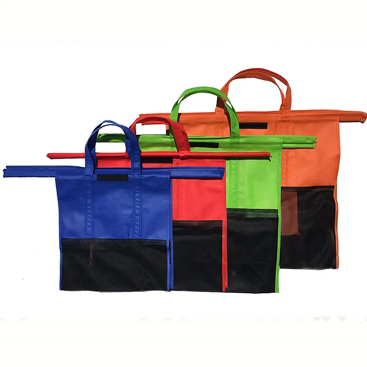 4pcs/set Cart Trolley Supermarket Shopping Bag Grocery Grab Shopping Bags Foldable Tote Eco-friendly Reusable Supermarket Bags 4pcs/set Cart Trolley Supermarket Shopping Bag Grocery Grab Shopping Bags Foldable Tote Eco-friendly Reusable Supermarket Bags