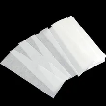 Лучшие продажи 100 шт./компл. Новое удаление волос Эпилятор бумага восковая депиляция полосы нетканые