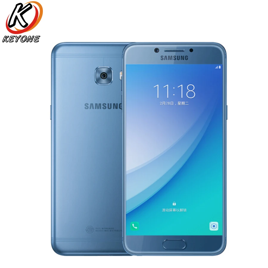 New Samsung Galaxy C5 Pro C5010 Mobile Phone 5.2" 4GB RAM 64GB ROM Snapdragon 626 Octa Core 16.0MP Dual SIM SmartPhone