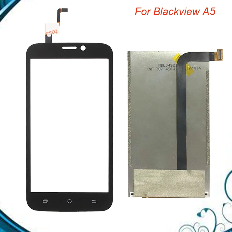 100% протестирован ОК 4 5 дюймов для Blackview A5 ЖК-дисплей экран в сборе запасные части